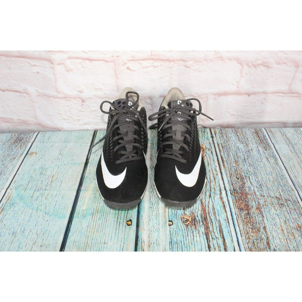 Nike Ultrafly 2 Black Nylon Lace up Soccer Cleats Sneakers Shoes Size 12 - Picture 5 of 9
